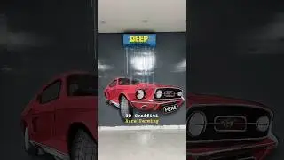 Graffiti at Car detailing studio, Delhi 🚙 #car #detaling #graffiti #delhi