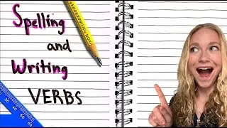 📚Spelling and Writing VERBS~ Lesson #1 (Read, Write, and Draw)