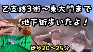 【韓国】乙支路3街駅〜東大門まで地下街を歩いたよ！