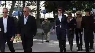 Fraser Michael Bohm's family leaving the LA Superior Courthouse- Fox Flashful News