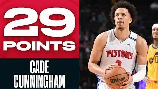 Cade Cunningham Sets A New Career-High 29 PTS 🔥