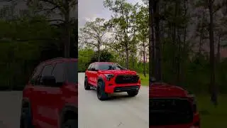 2023 Sequoia Trd Pro in Solar Octane 🔥 #trdpro #sequoia