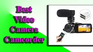 Best Video Camera Camcorder | Aabeloy Digital Vlogging Camera Recorder with Microphone Full HD