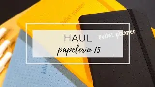 TIGER BULLET PLANNER vs BULLET JOURNAL ⭐ Haul de papelería #15
