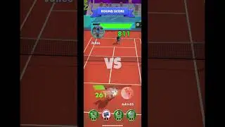 Landing balls on the edge of the line 🎾@SuperChampsHQ @RacketRampage  PRECISION STRIKE