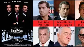 Goodfellas Cast (1990) | Then and Now