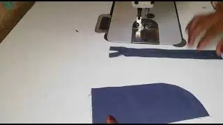 pant zipe with packet attaching