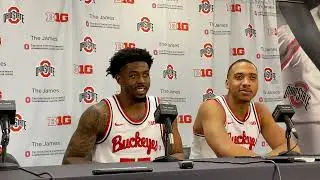Ohio State&rsquo;s Zed Key and Jamari Wheeler Talk Win vs Minnesota