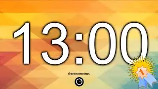 13 minute timer