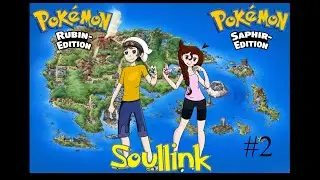Pokemon Rubin - SoulLink Challenge mit Kitsuyoi | Folge 2: Wie ein Flemmli aus der Ashe!