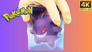 |ASMR| Opening Pokemon Stacking Tin 2024 Gengar