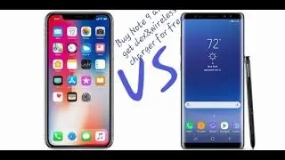 iPhone X VS Galaxy Note 9 speed test .. The best VS The beast