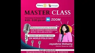 Rotary India Master Class on Prospective Member Identification and Technology Growth