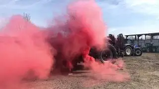 Tractor nou in ferma - Clip pentru 4000 abonati - Case Magnum 380 CVX