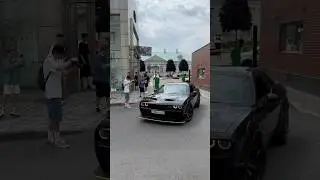 Dodge Challenger SRT Hellcat Redeye Widebody leaving GRAC meet | #dodge #hellcat