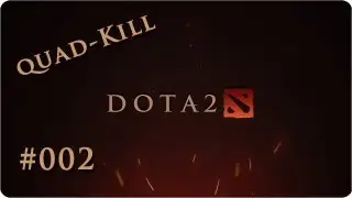 Dota 2 - Sand King - Almost QUAD-Kill