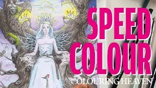 INSPIRING Wildwood Witches SPEED COLOURING | Designs by Steve Hutton