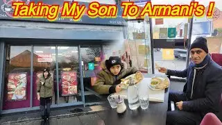 Going To Lozells With My Son To Eat At Armani's ! II #food