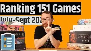 Ranking 151 Games - Everything I Played July Through September 2022
