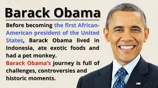 Barack Obama: From Hope to History | Learn English Through Stories | Basic Level