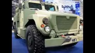 Russian MRAP vehicle VPK3924 Medved  Медведь СПМ3 video walkaround