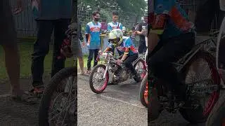 Iping from Bogor 🔥 #shortvideo #dragbike #drag #satriafu #dragindonesia #shorts #shortsvideo