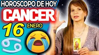 C&Aacute;NCER ♋LLORE CON TU LECTURA❗️😭🔮EL KARMA TE PAGA💎 Hor&oacute;scopo De Hoy 16 De Enero 2026 | Mhoni Vidente