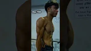 730 Day Natural Transformation ➡️💪📈#motivation #explore #aestheic #bodytransformation #gym #shorts