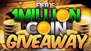 ANOTHER 1M FIFA 16 UT MOBILE GIVEAWAY!!   5 MILLION COINS FIFA GIVEAWAY WINNER!! ANDROID IOS MOBILE