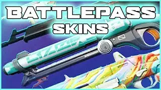 VALORANT BATTLE PASS SKINS Episode 4: Act 1 Battlepass Skin Collection