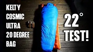 Kelty Cosmic Ultra 20&deg; Down Sleeping Bag (22&deg; Test!)