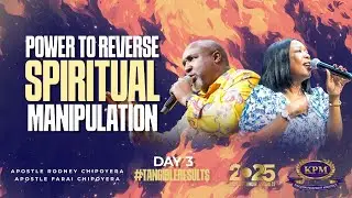 POWER TO REVERSE SPIRITUAL MANIPULATION  || APOSTLE RODNEY CHIPOYERA