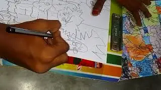 hi guys today I will draw Goku all transformation part 2 don't forget to like and share