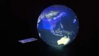 Haus des Wassers: VisionGlobe im Welt-Raum