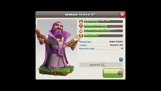How to Upgrade GRAND WARDEN to LEVEL 21 | Town Hall 12 | TH 12 | Clash of Clans | #Shorts