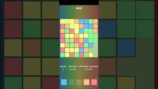 Filler: Color Fill - game play against normal ai #games #filler #colorfill