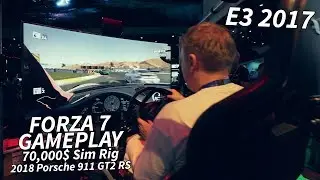 Forza 7 - Gameplay on a 70,000$ rig - 2018 Porsche 911 GT2 RS - E3 2017 by Tanel