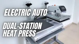 Boost Your Production with the New Electric Dual-Station Heat Press &ndash; Smarter Controls
