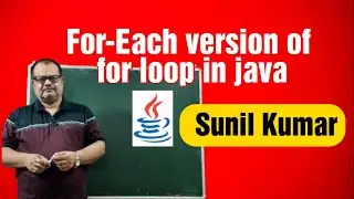For Each version of for Loop.#bca #MCA #ugcnetexam #btech #java #for #for-each