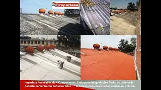 Imperlasa Renovable en Techo Asbesto Cemento   Refuerzo Total