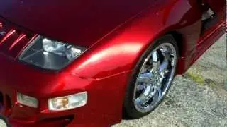Candy Apple Red Nissan 300ZX - Walk around