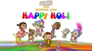 Holi Dance Video - Happy Holi from Jugnu Kids