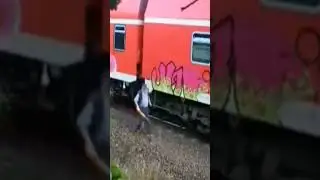 Crazy German Graffiti Chase #graffiti #graffitiilegal #vandalism #2023 #invasionofthestickers #art