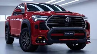 All-New 2026 Toyota Corolla Pickup Double Cabin &ndash; A Game Changer in Trucks!