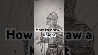 ||How to draw a Dark Fantasy Knight.||   #art #artist #artistofyoutube #drawing #tutorial #knight