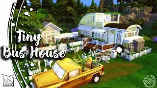 The Sims 4 Tiny Living #12 - Tiny Bus House Speed Build