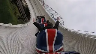 Avalanche Blackpool Pleasure Beach On Ride POV