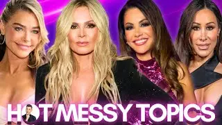 Adriana Responds, Tamra Reunites with Katie, & RHOSLC Feud Explodes! | Hot Messy Topics