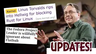 Линус отвечает на драму Rust и критику руководителя проекта Fedora