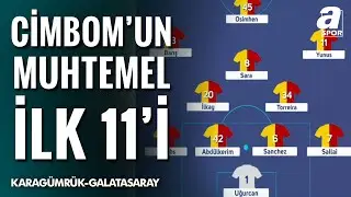 Galatasaray'ın Karagümrük Karşısındaki Muhtemel İlk 11'i